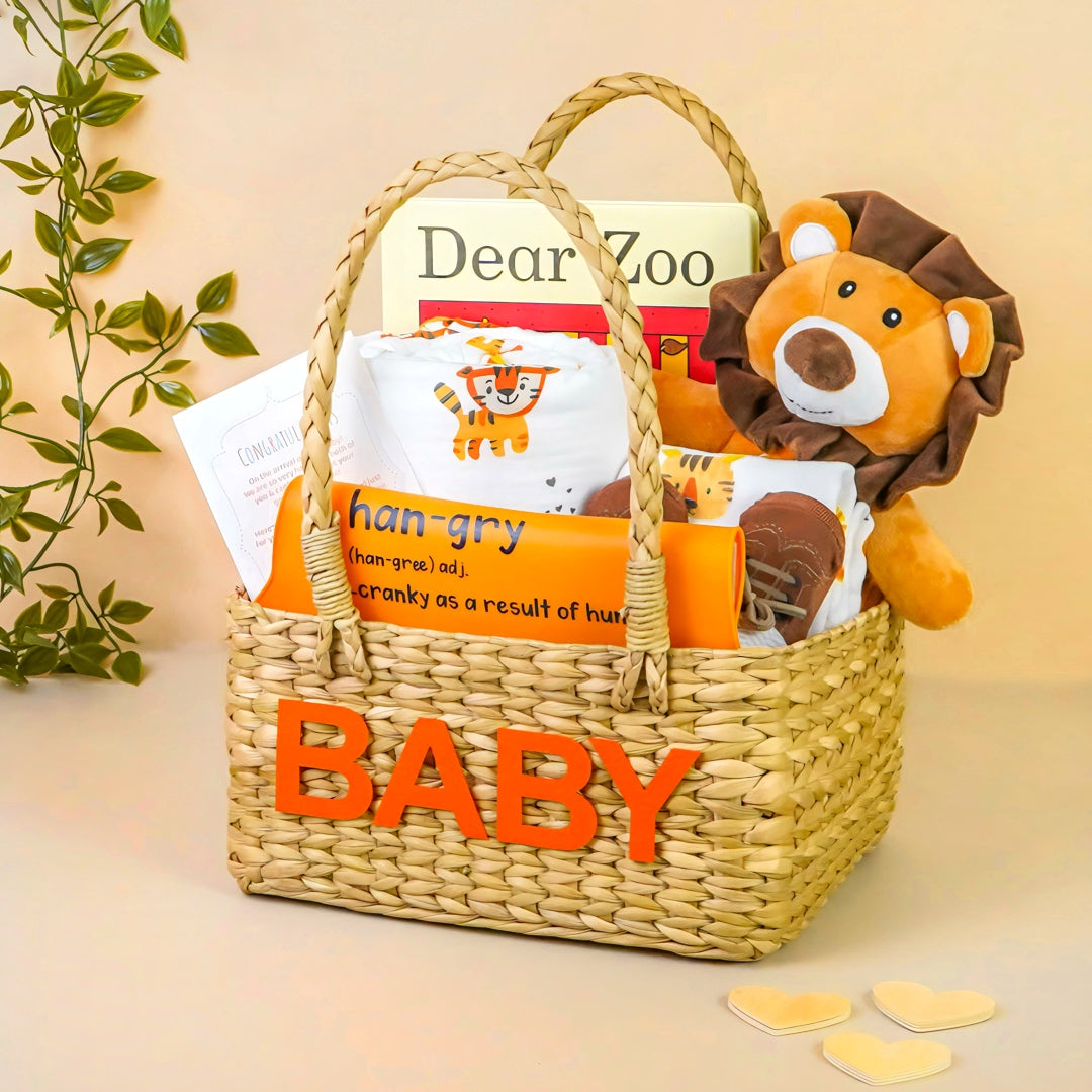 A Roaring Welcome – Baby Boy Gift Basket