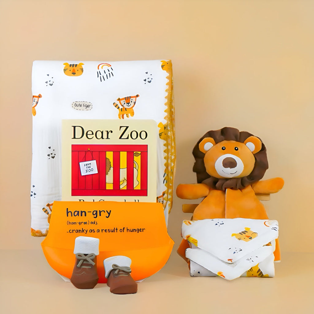 A Roaring Welcome – Baby Boy Gift Basket