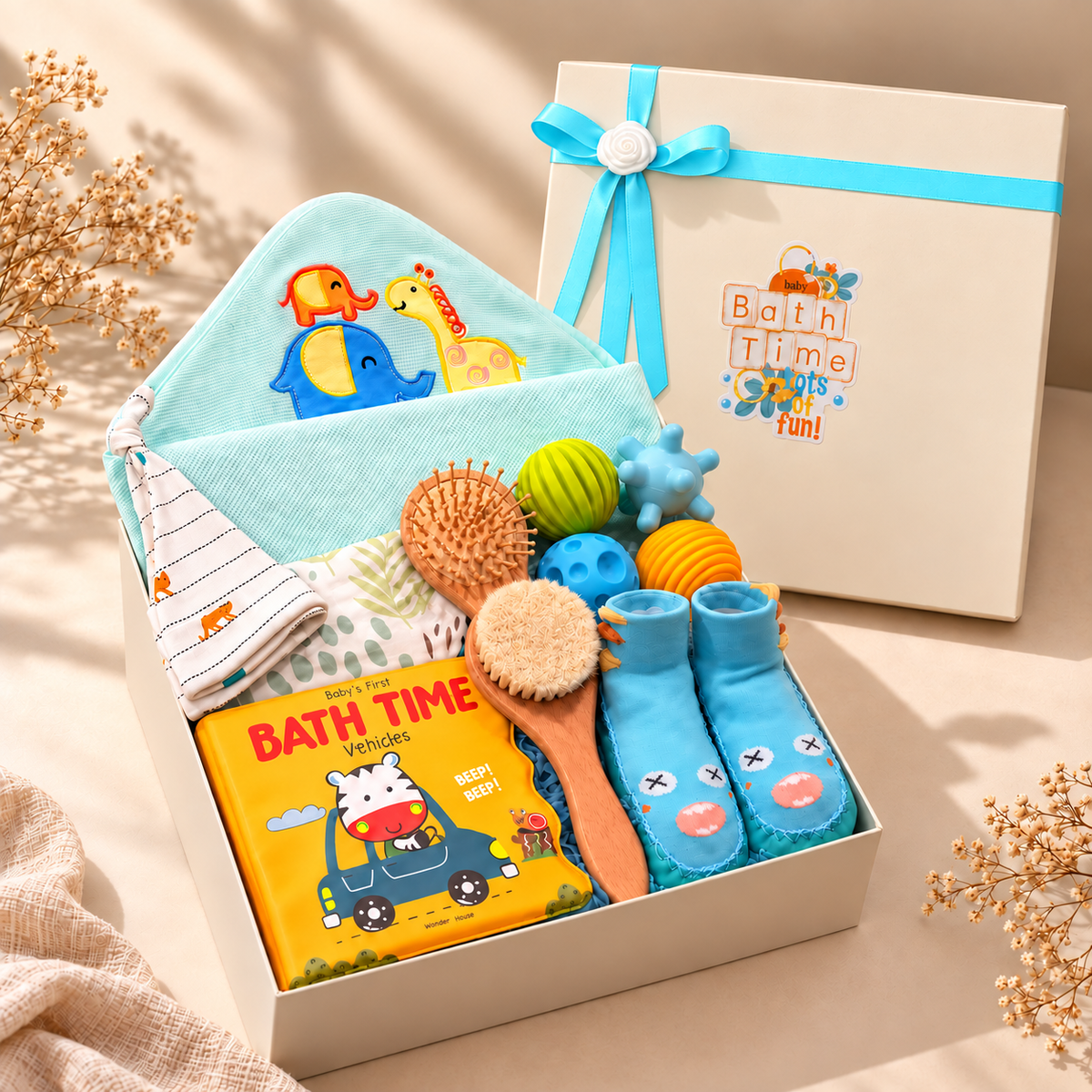 The Little Splash Baby Bath Gift Box