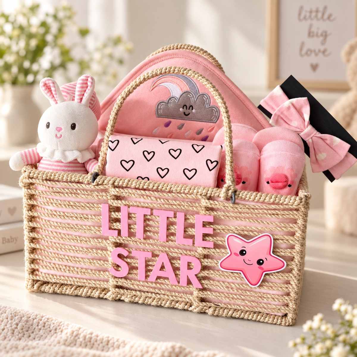 The Little Star First Moments Basket