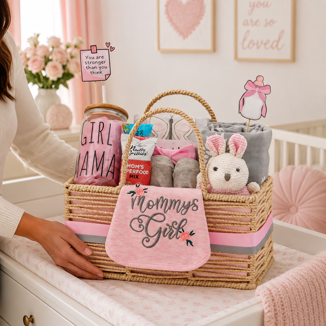 The New Mama & Baby Girl Hamper