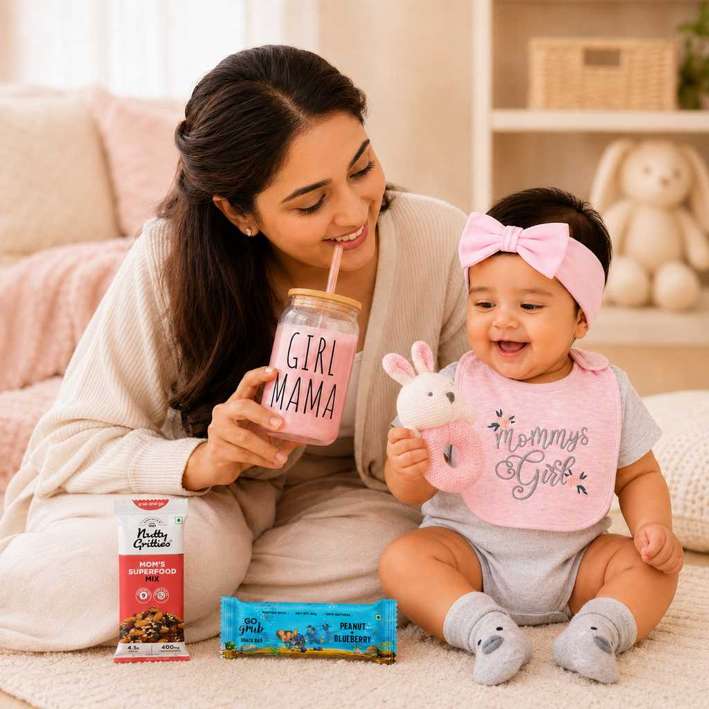 The New Mama & Baby Girl Hamper