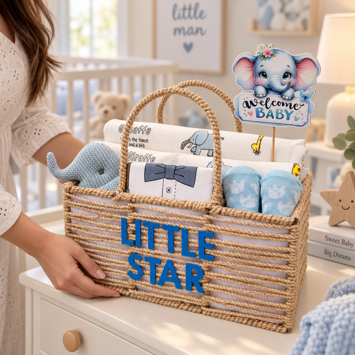 The Little Star Welcome Basket