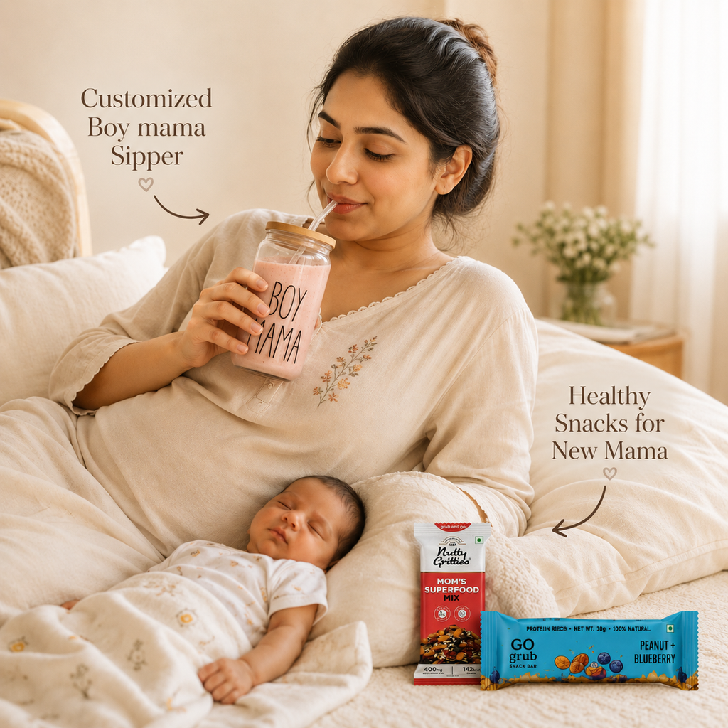 The New Mama & Baby Boy Hamper