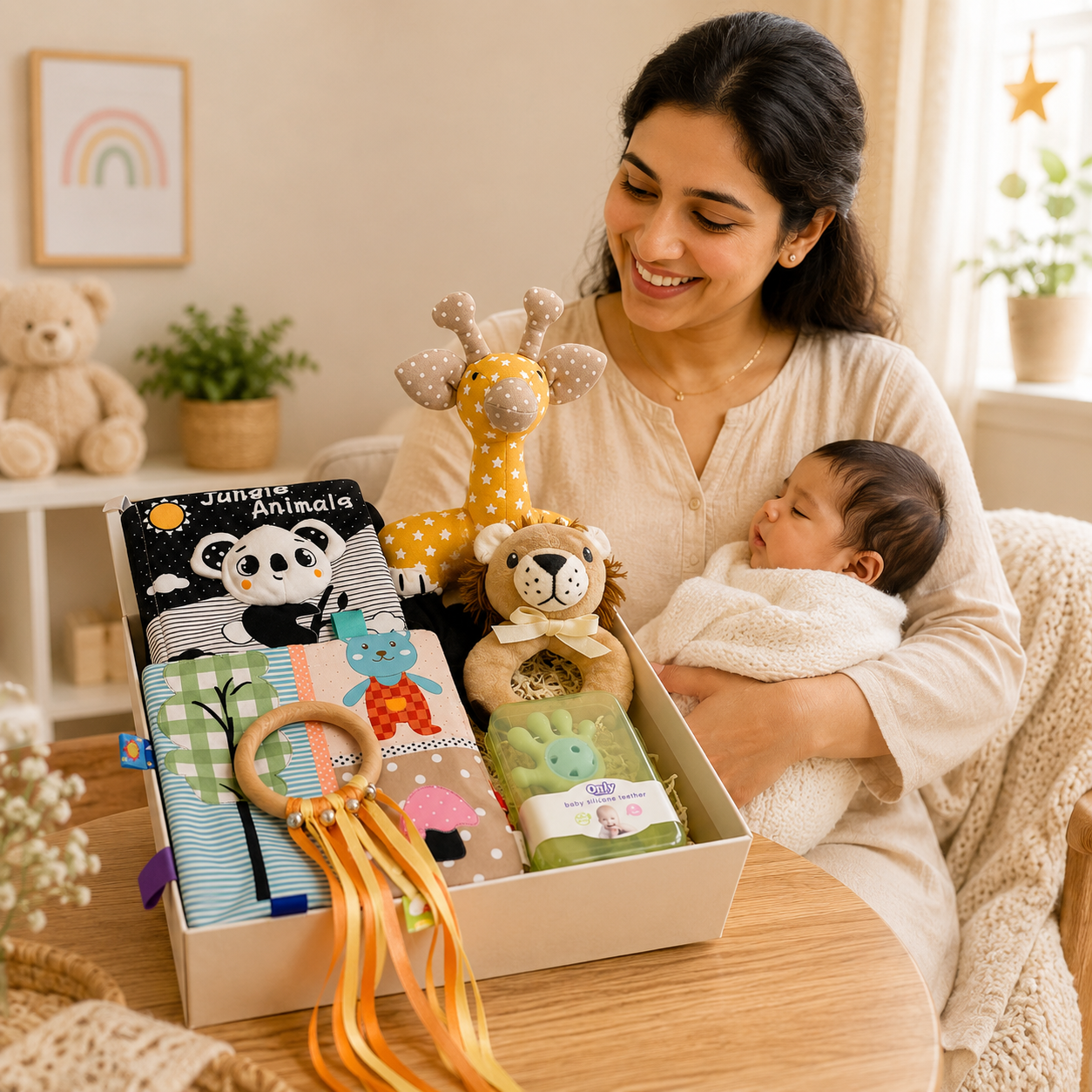 The Newborn Play & Discovery Gift Box