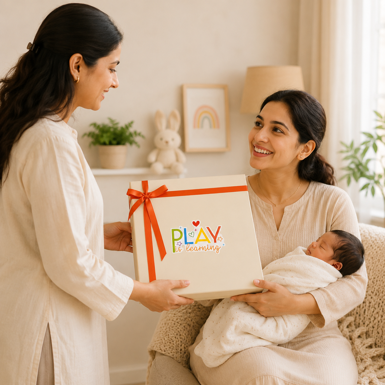 The Newborn Play & Discovery Gift Box